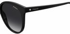 zonnebril 4086/S dames cat.3 rond polycarbonaat zwart