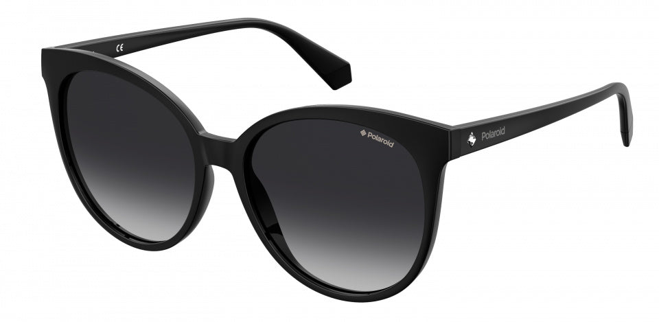 zonnebril 4086/S dames cat.3 rond polycarbonaat zwart