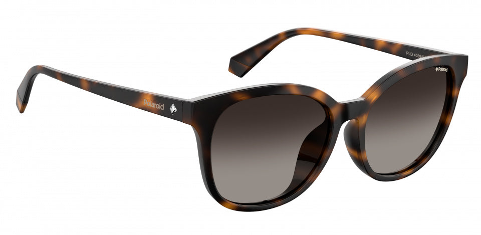zonnebril 4089/F/S dames cat. 3 polycarbonaat bruin