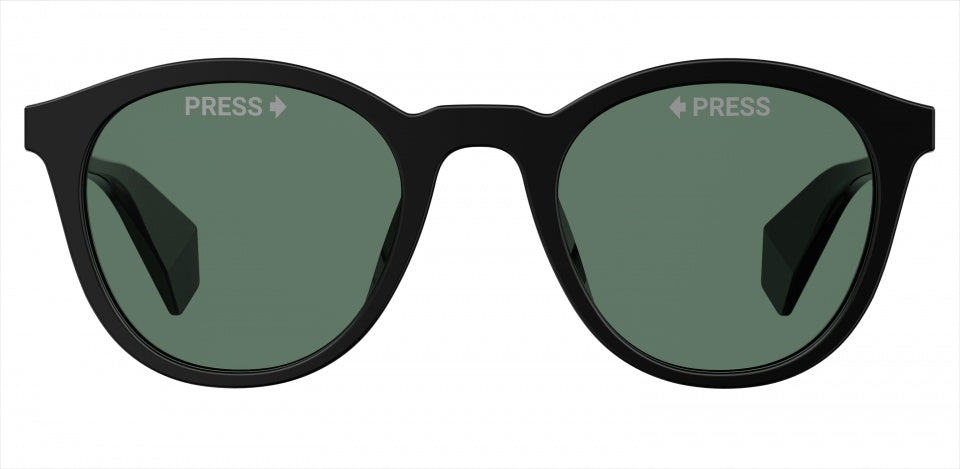 zonnebril 6047/S/X 807/UC unisex zwart/groen