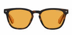 zonnebril 6080/G/CS cat. 3 vierkant staal bruin/oranje