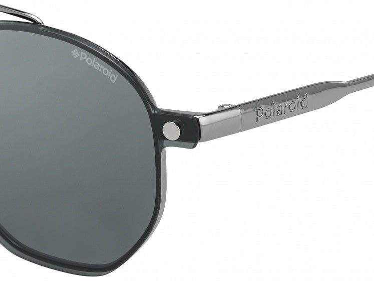 zonnebril 6083/G/CS KB7/M9 heren staal zilver/grijs