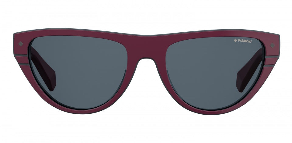 zonnebril 6087 FSF/C3 dames bordeaux met grijze lens