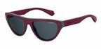 zonnebril 6087 FSF/C3 dames bordeaux met grijze lens