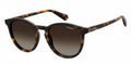 zonnebril 6098/S 086/LA unisex rond donkerbruin/bruin