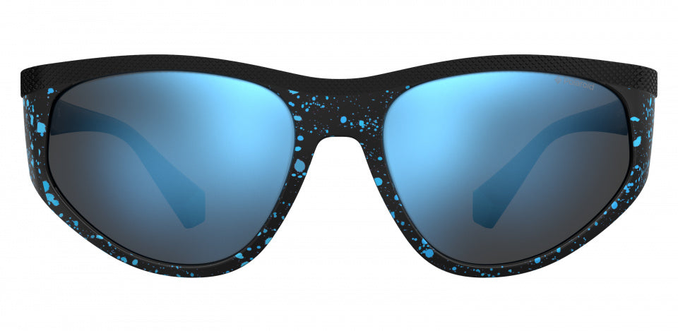zonnebril wayferer 7033/S unisex zwart/blauw