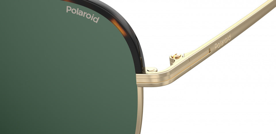zonnebril 2108/S/X heren cat.3 piloot RVS goud/groen