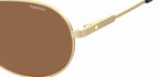 zonnebril 2100/S/X heren piloot cat.1 goud/bruin