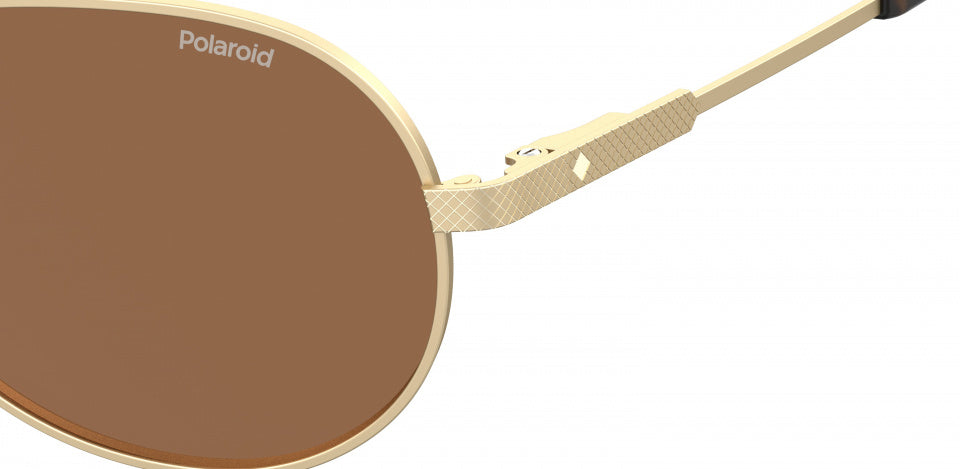zonnebril 2100/S/X heren piloot cat.1 goud/bruin