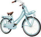 Popal Daily Dutch Basic+ 22 Inch 35 cm Meisjes 3V Terugtraprem Matblauw