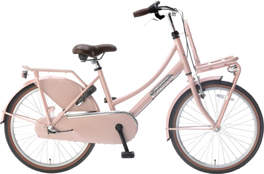 Popal Daily Dutch Basic+ 22 Inch 36 cm Meisjes 3V Terugtraprem Zalmroze