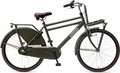 daily dutch basic+ 26 inch 46 cm jongens 3v terugtraprem legergroen