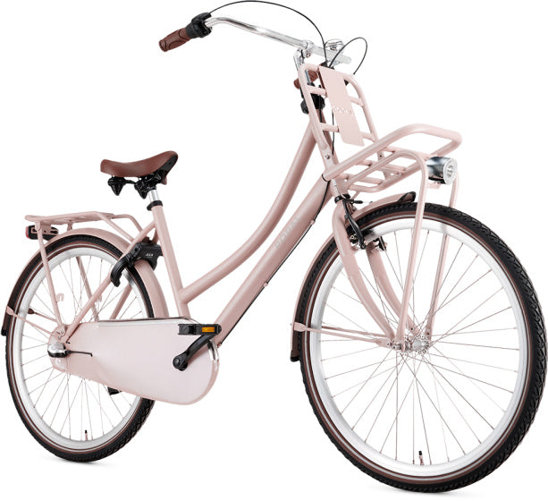 Popal Meisjesfiets daily dutch basic+ 26 :: zalm :: 26 inch staal k5