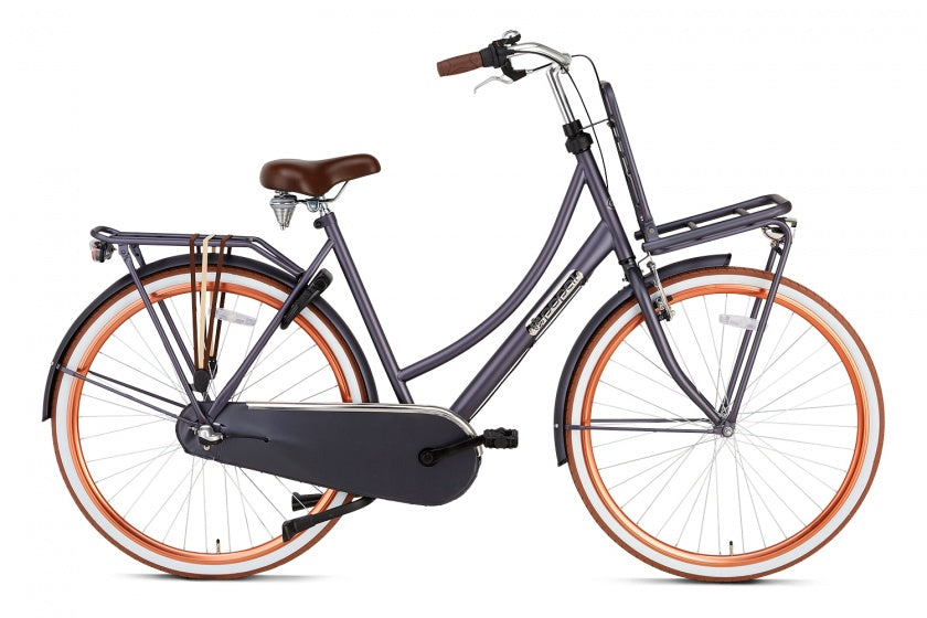 Popal | Damesfiets | Daily Dutch Basic+ 28 | Staal | Blauw