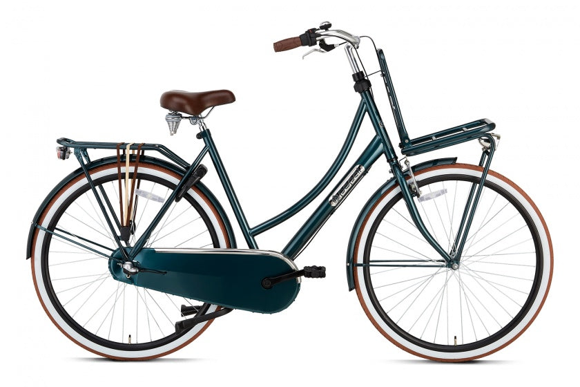 Popal | Damesfiets | Daily Dutch Basic+ 28 | Staal | Groen