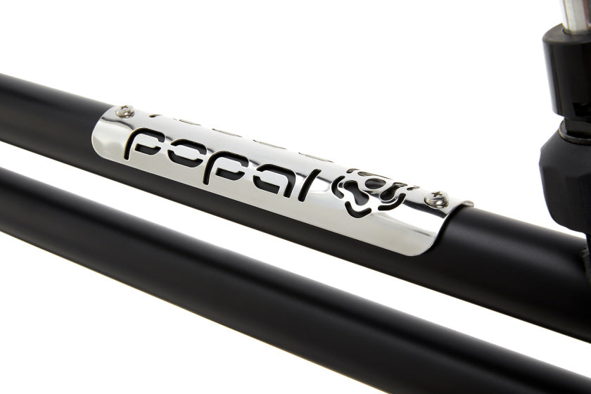 Popal Daily Dutch Basic+ 28 Inch 50 cm Heren 3V Terugtraprem Matzwart