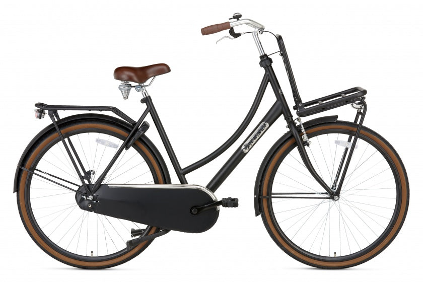 Popal | Damesfiets | Daily Dutch Basic 28 | Staal | Zwart