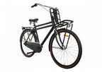 Popal Daily Dutch Basic+ 28 Inch 57 cm Heren 3V V-Brakes Matzwart