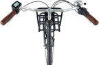 Popal Daily Dutch Prestige-E 28 Inch 53 cm Dames 7V Rollerbrake Matzwart