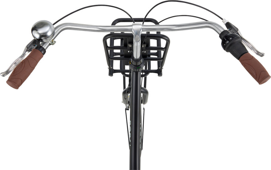 Popal Daily Dutch Prestige 28 Inch 53 cm Dames 7V Rollerbrake Matzwart