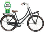 Popal Daily Dutch Prestige 28 Inch 59 cm Dames 3V Terugtraprem Matzwart