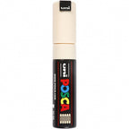 Uni posca verfmarker 8k beige - beitelpunt 8mm