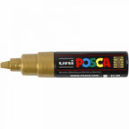 Uni posca verfmarker 8k goud - beitelpunt 8mm