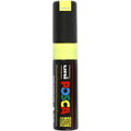 Uni posca verfmarker 8k neon geel- beitelpunt 8mm