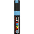 Uni posca verfmarker 8k turquoise - beitelpunt 8mm