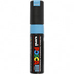 Uni posca verfmarker 8k turquoise - beitelpunt 8mm