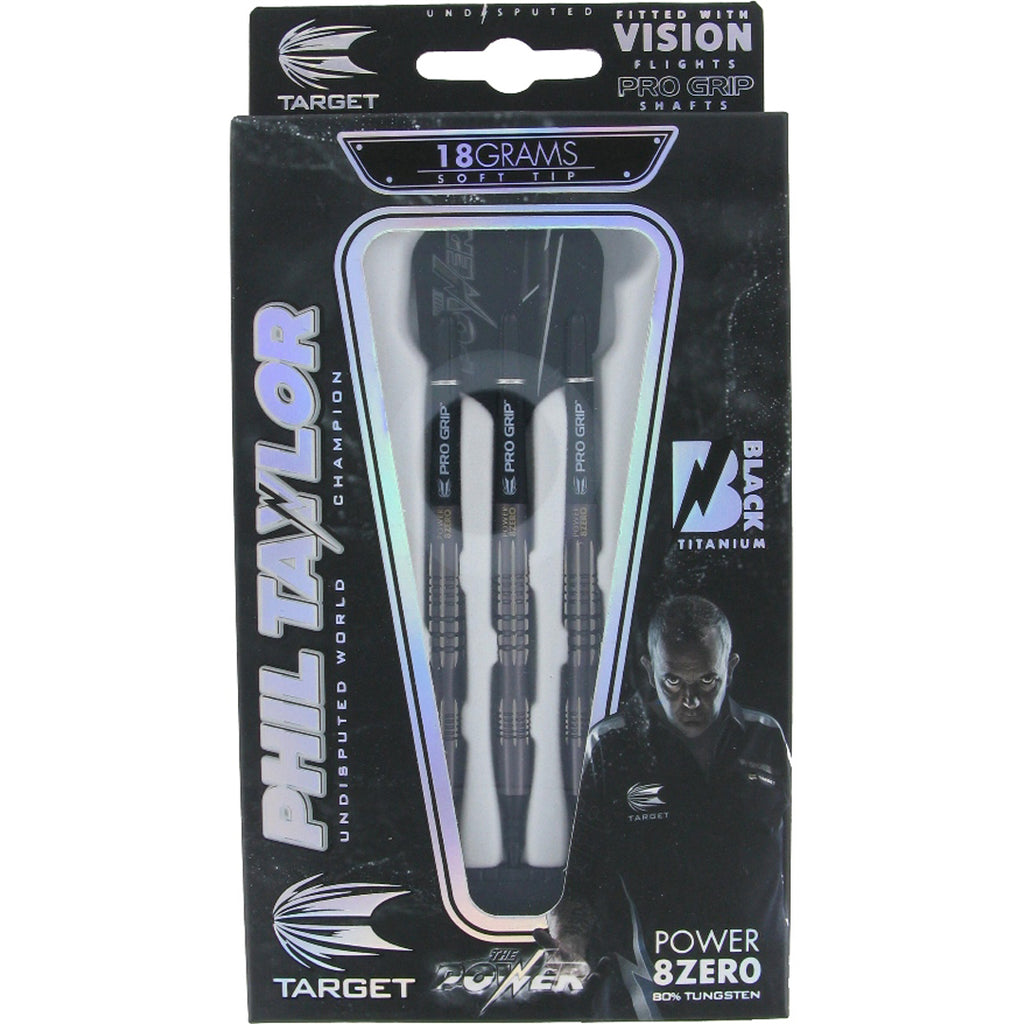 Softtip Target Power 8ZERO Black B 80% Taylor