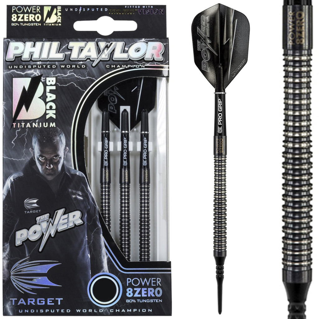 Softtip Target Power 8ZERO Black A 80% Taylor