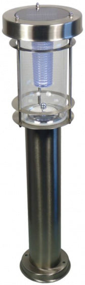 buitenlamp Giraffe solar led 60 x 15,2 cm RVS zilver