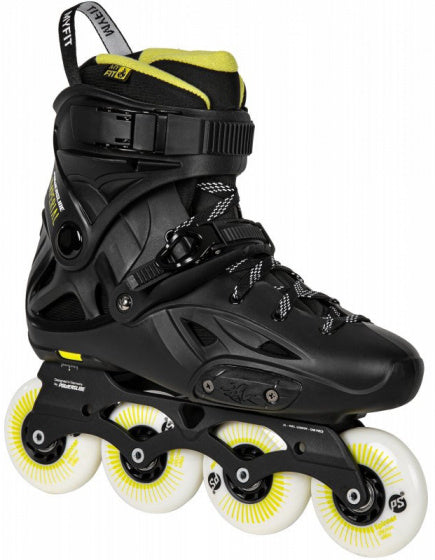 inline skates Imperial One 88A hardboot zwart mt 37 38