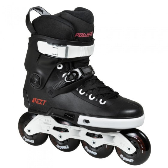 inlineskates Next 80 unisex zwart maat 40-41