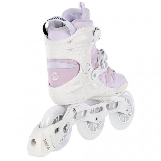 inline skates Phuzion Argon 110 softboot 83A wit/roze mt 42