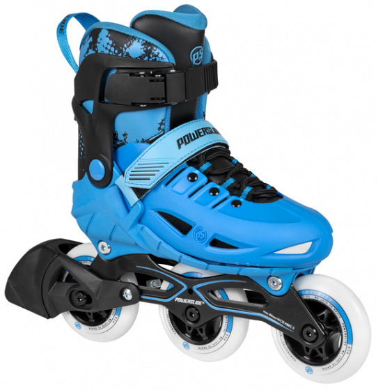 inline skates Phuzion Universe 82A zwart/blauw mt 33-36