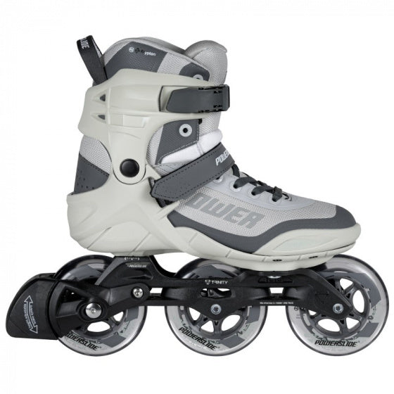 Phuzion Krypton 100 inlineskates softboot grijs maat 45