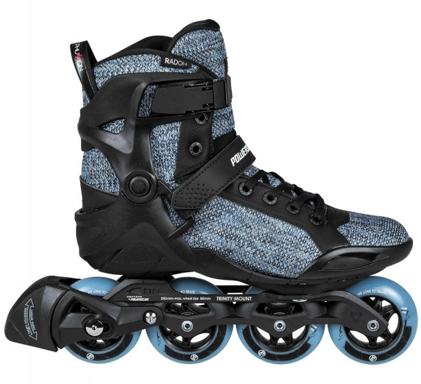 inlineskates Phuzion Radon 80 Trinity blauw mt 40
