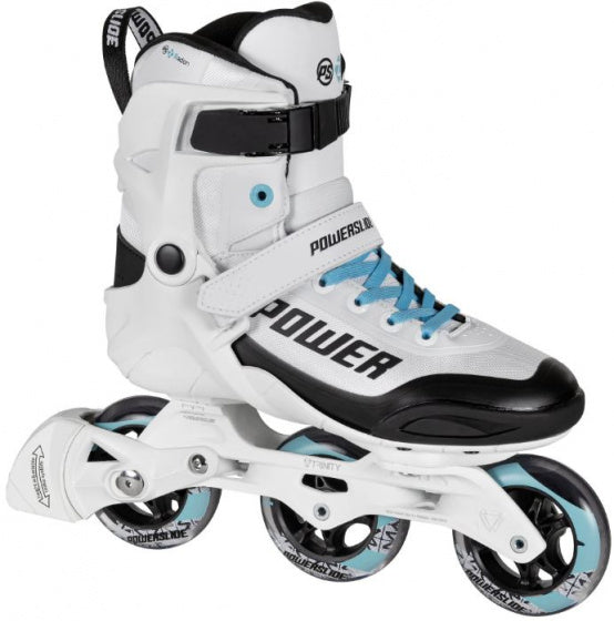 inline skates Phuzion Radon Freeze 90 83A wit maat 36