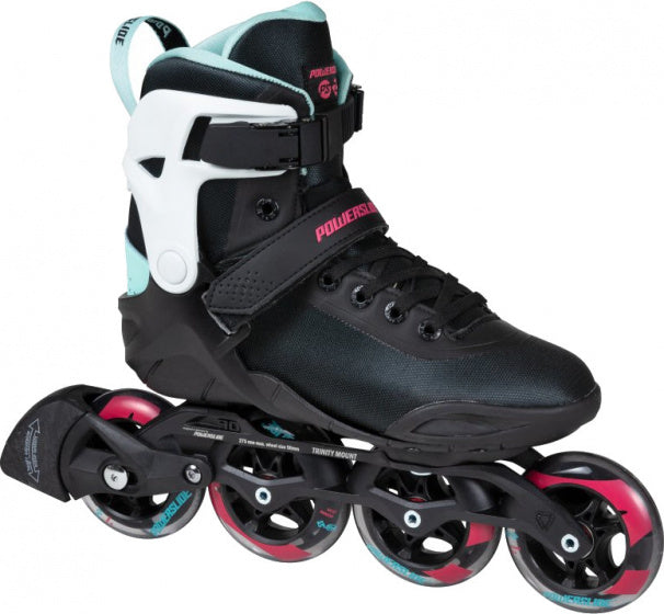 inline skates Radon Teal 90 softboot 83A zwart mt 39