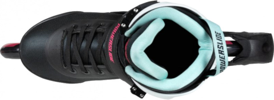 inline skates Radon Teal 90 softboot 83A zwart mt 39