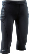 keepersbroek 3/4 GK Padded jongens polyester zwart mt L