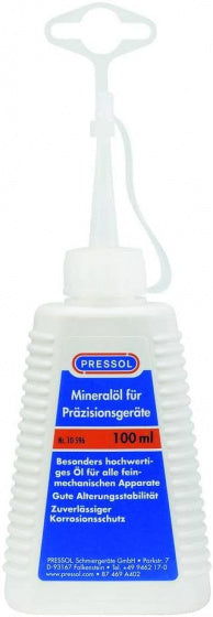 Pressol minerale olie voor precisieapparatuur 100 ml