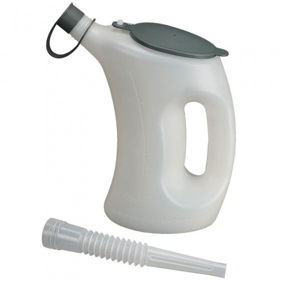Pressol schenkkan 1l met deksel, dop en flex tuit