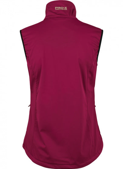 bodywarmer Sina dames polyester rood maat 38