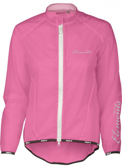 Pro-x elements Fietsjack Giulia dames polyamide roze maat 36