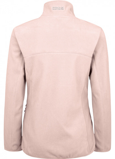 fleecejack Britta dames polyester roze maat 48