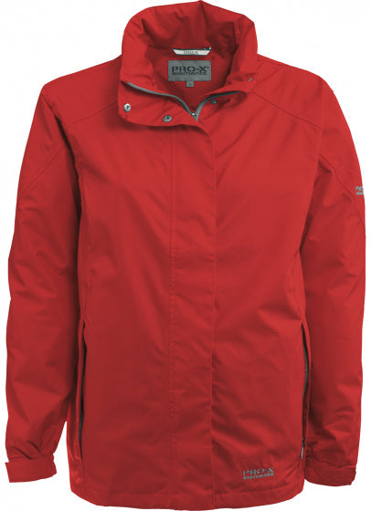 outdoorjas Carrie dames polyester rood maat 50