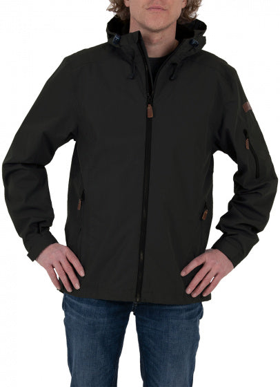 outdoorjack Eagle heren polykatoen zwart maat L